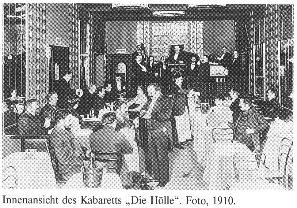 Hölle Innenansicht um 1910 © Vereinigte Bühnen Wien